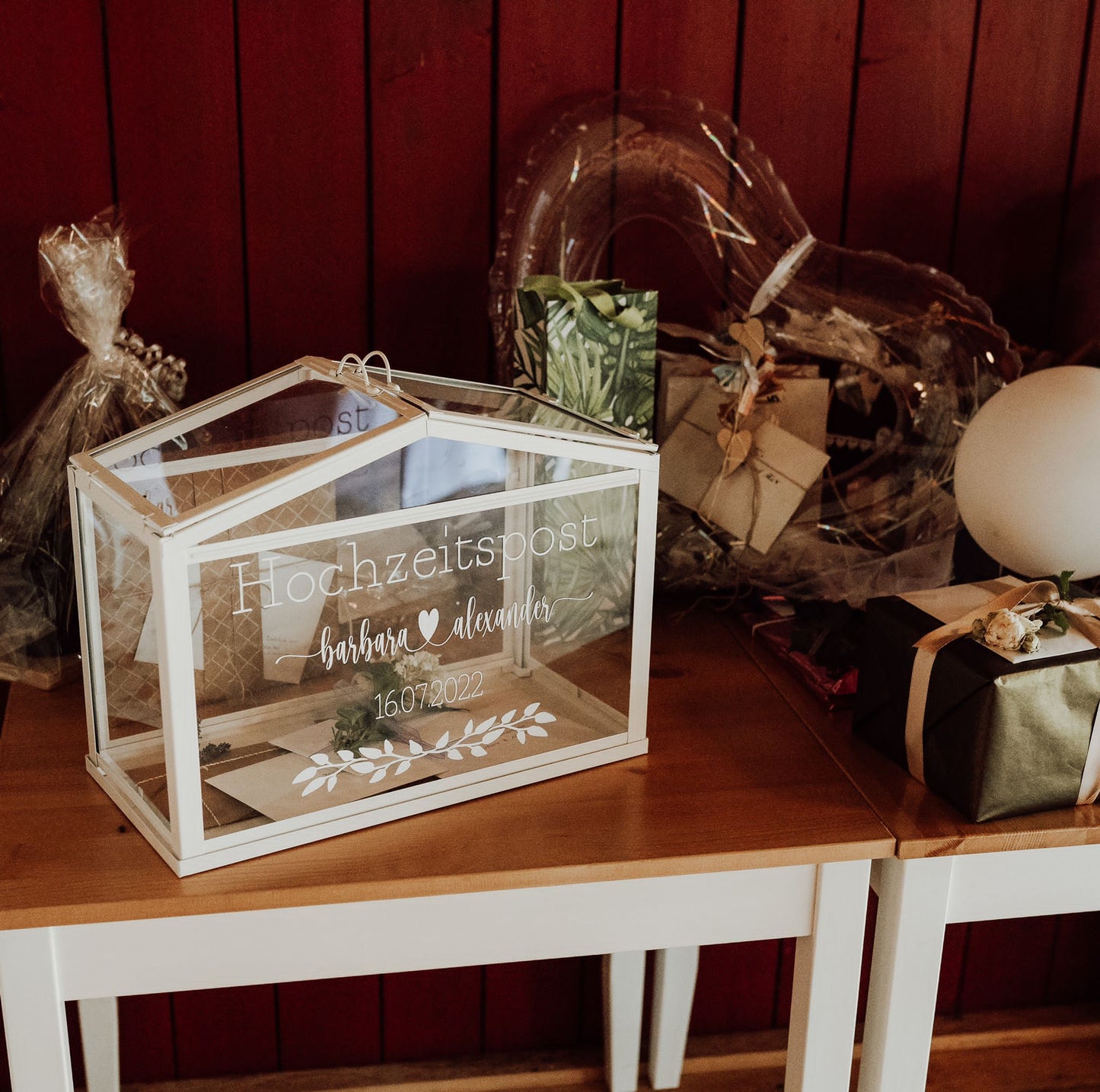 Hochzeitspost / Kartenbox
