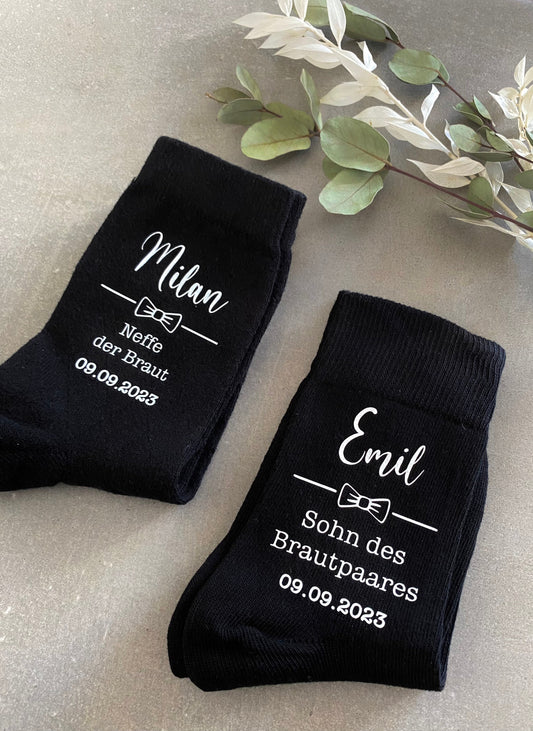 Kindersocken Hochzeit