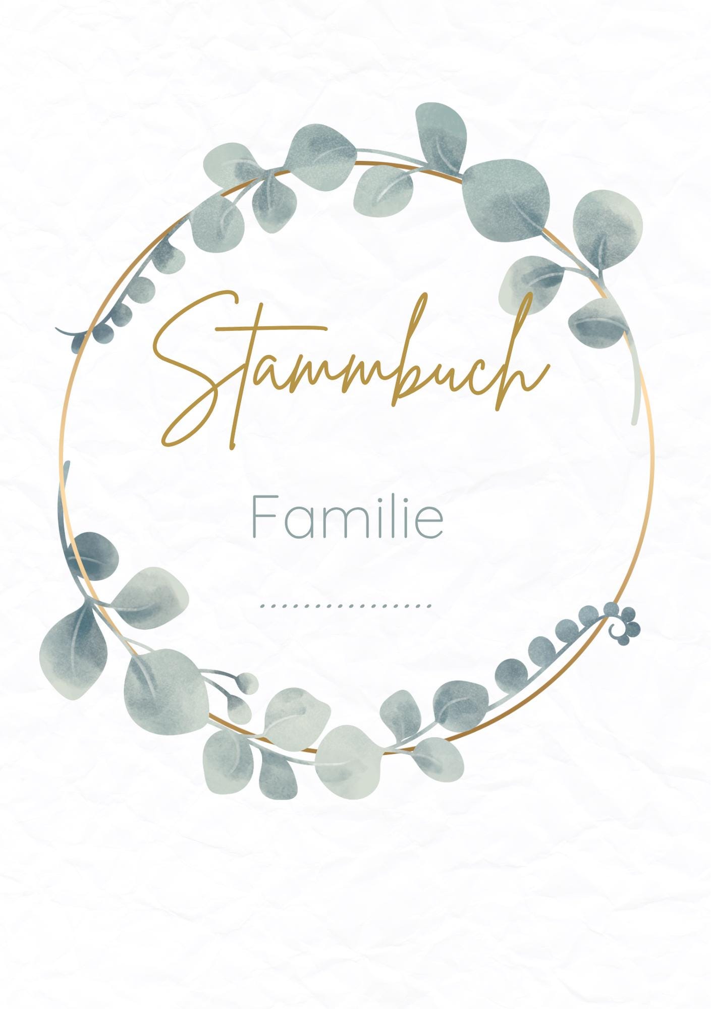 Stammbuch Einlegeblätter