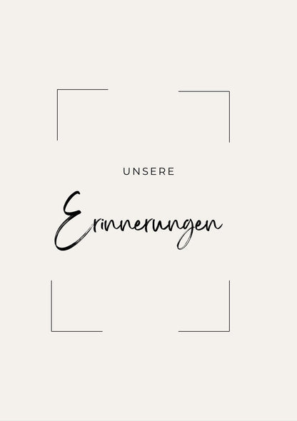Stammbuch Einlegeblätter
