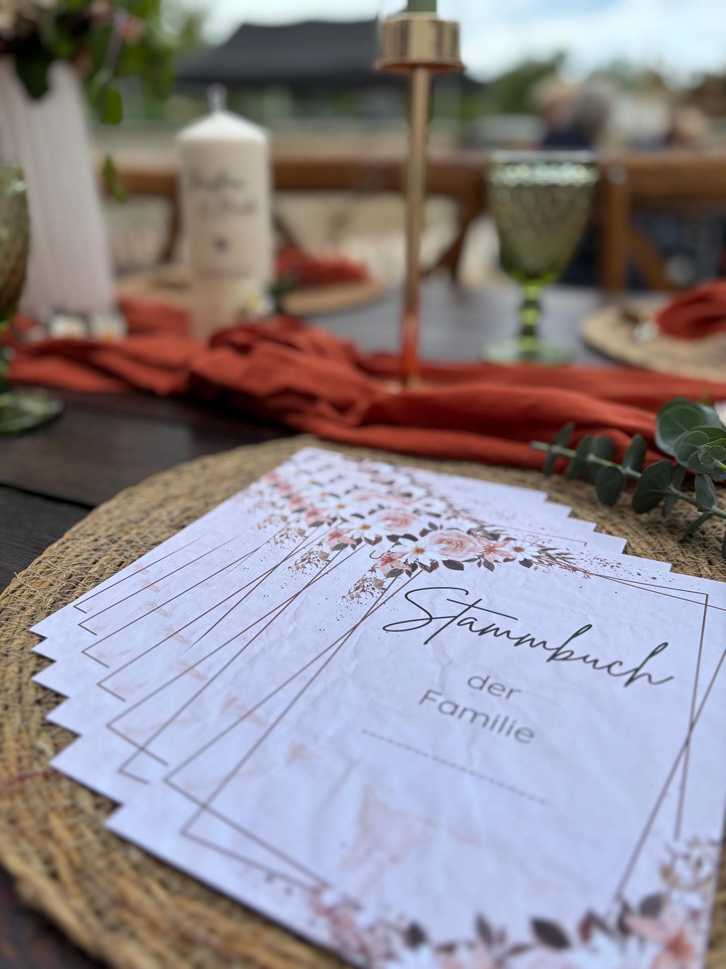 Stammbuch Einlegeblätter